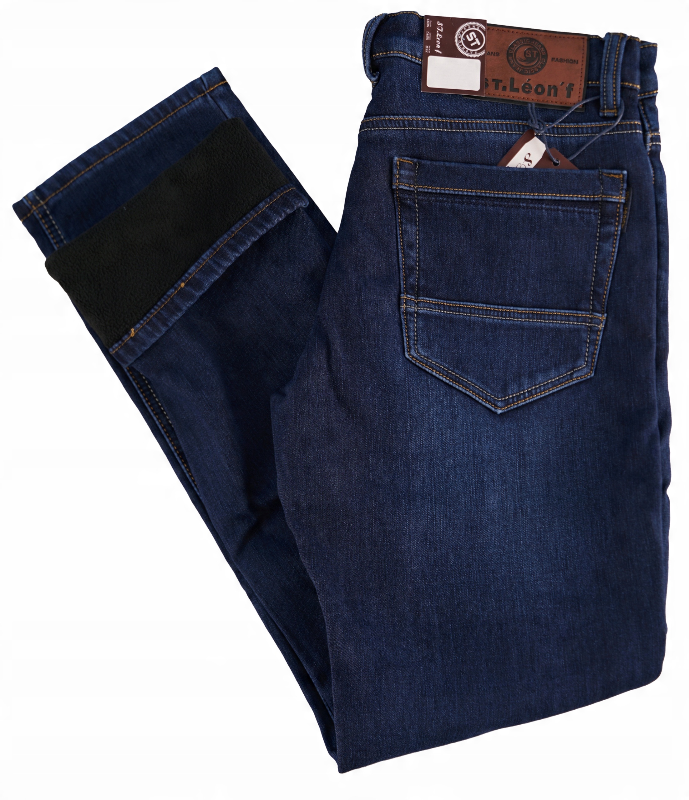 

Spodnie Jeans Ocieplane Na Polarze W42 110-120cm