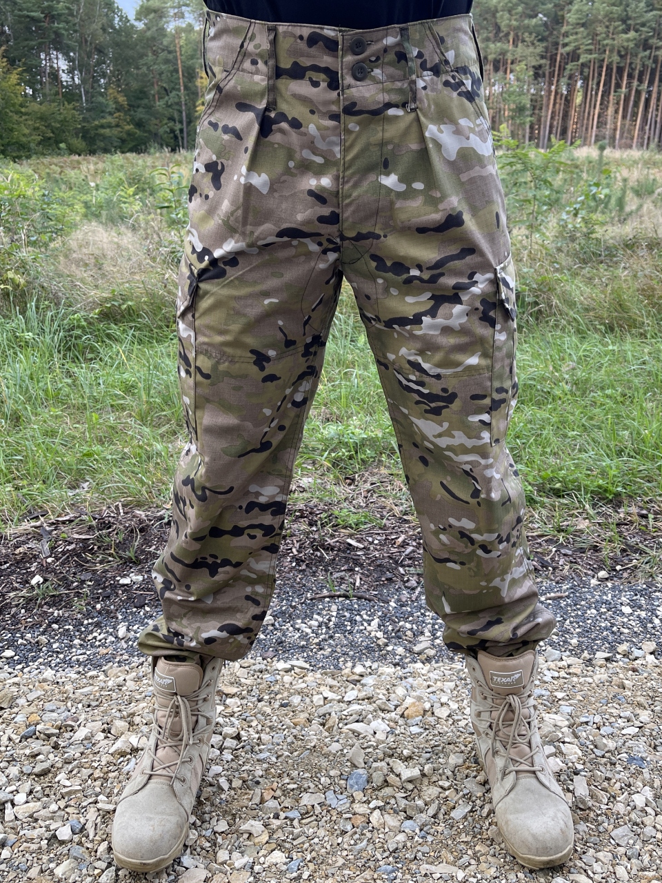 Spodnie Wojskowe Bojówki Taktyczne MULTICAM Rip-Stop MORO 3XL Model Multicam