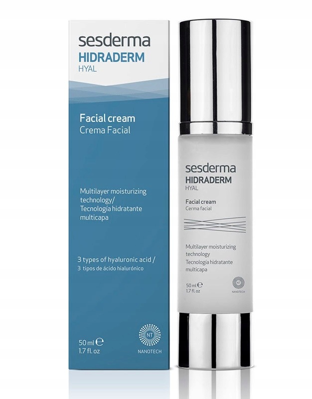 Sesderma Hidraderm Hyal Facial Krem z potrójnym kwasem hialuronowym 50 ml