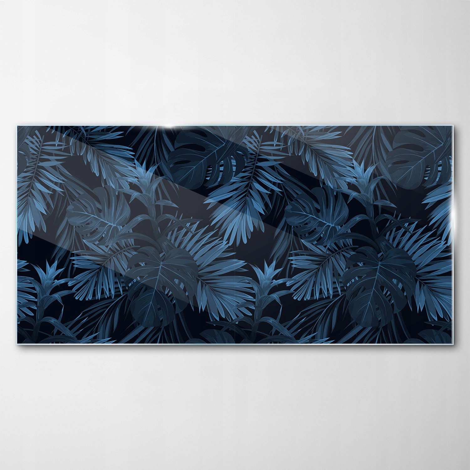 

Hartowany Obraz Szklany Tropikalne Liście 100x50