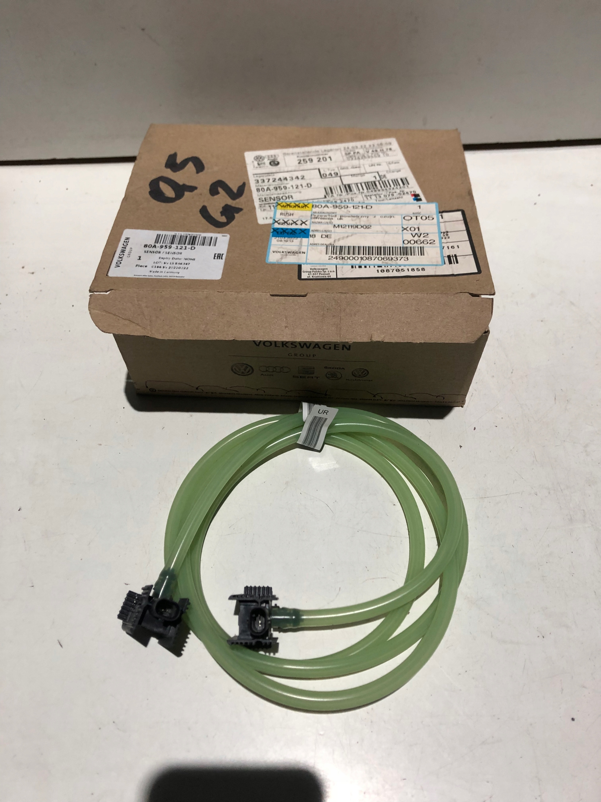 80a959121d - Q5 80A Датчик пішохідного захисту Audi