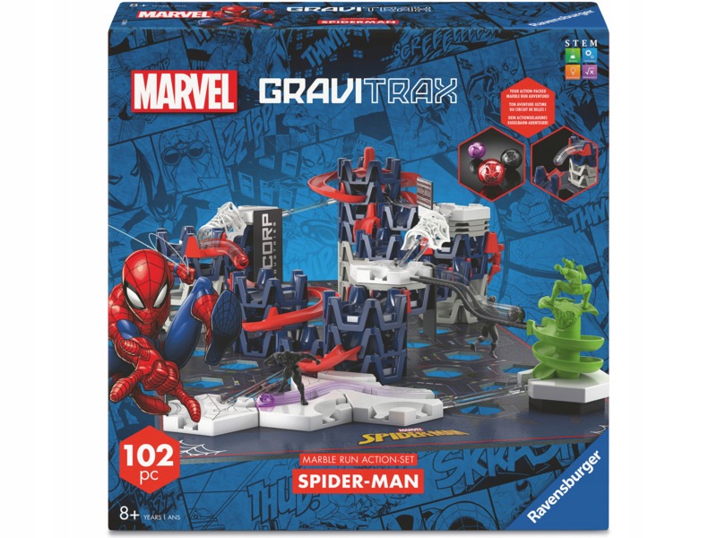 Gra logiczna Ravensburger GraviTrax Zestaw startowy Spider-Man 12020017