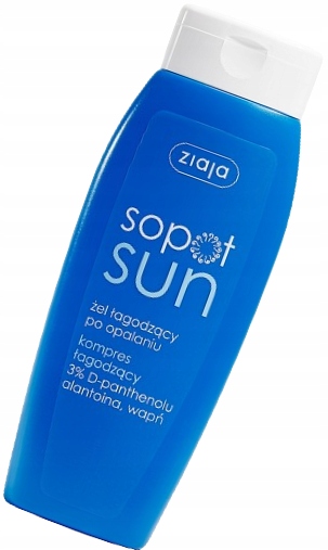 SOPOT SUN ŻEL ŁAGODZĄCY PO OPALANIU ZIAJA Przynosi natychmiastową ulgę