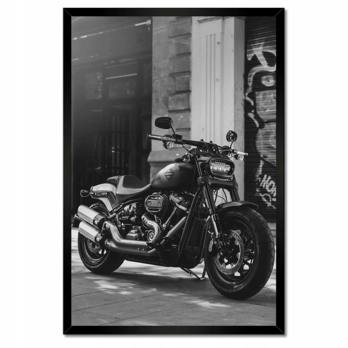 Plakáty v rámu 40x60 Harley Davidson Motocykl