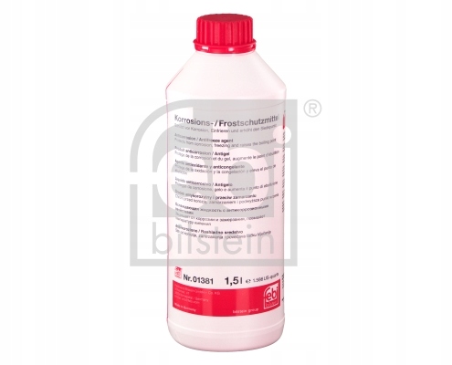 KONCENTRAT DO CHŁODNIC CZERWONY G12 1,5L 01381