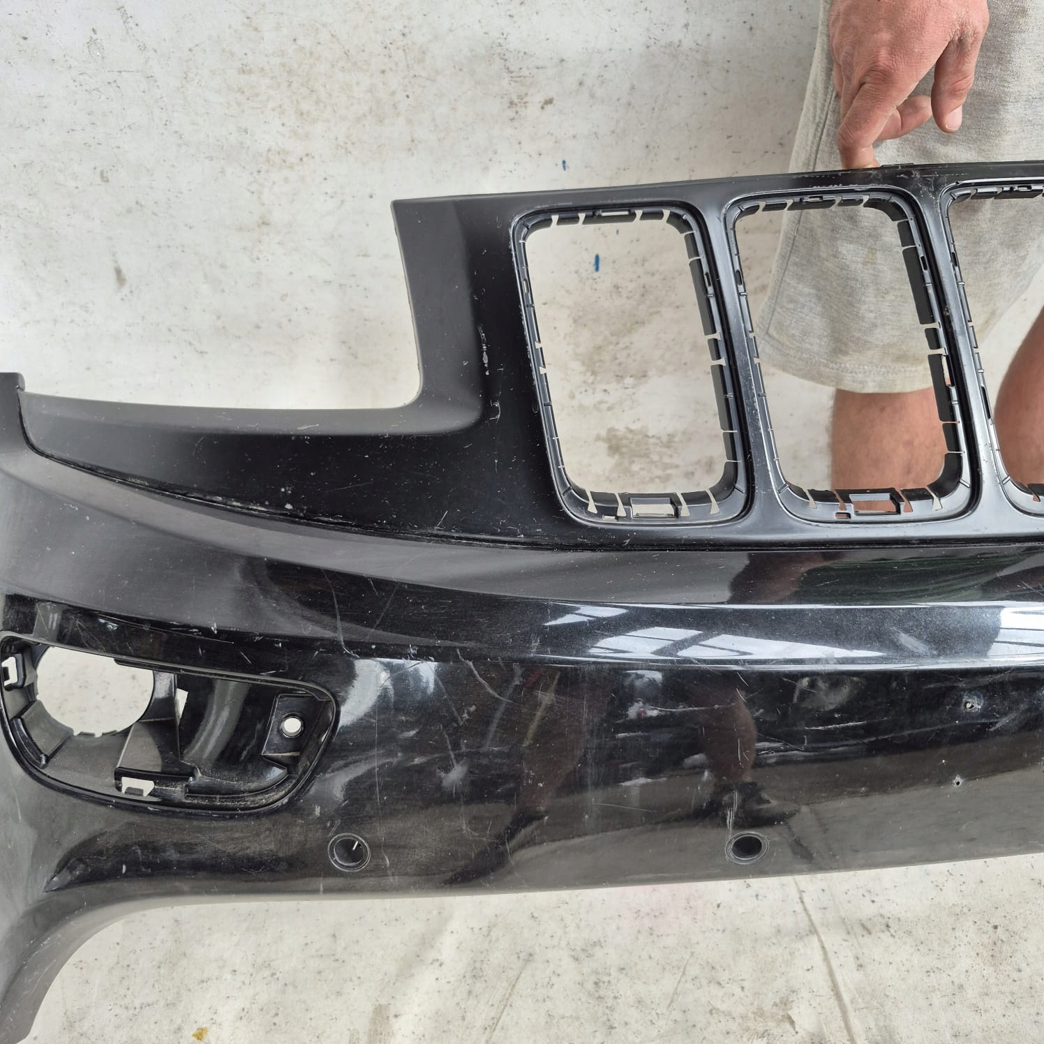 JEEP GRAND CHEROKEE WK2 SUMMIT 14-16 bumper front front 1WL31TRMACA