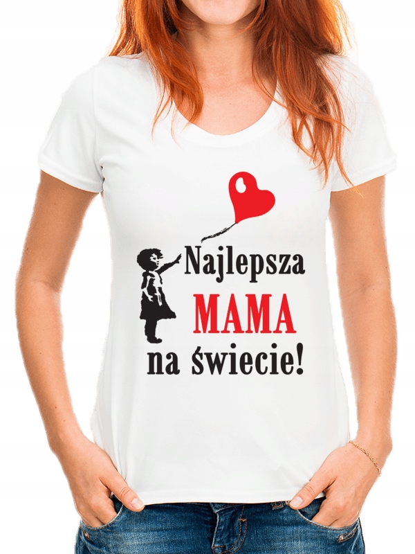

Koszulka Na Dzień Matki Mamy Najlepsza Mama XL