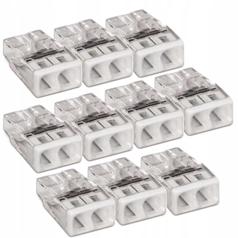 

Szybkozłącze Wago Drut 2x2,5 2273-202 10szt Złącze