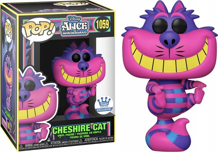 Funko Pop Disney Alenka v říši divů 1059 Kocour Cheshire Blacklight