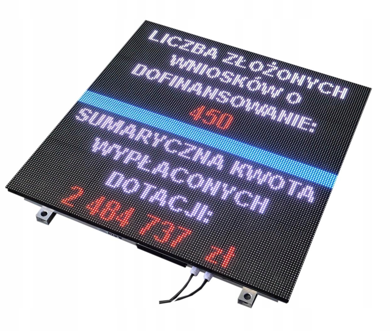 Ekran ,Wyświetlacz informacyjny LED OP5mm-SMD (64cmx64cm) Marka inny