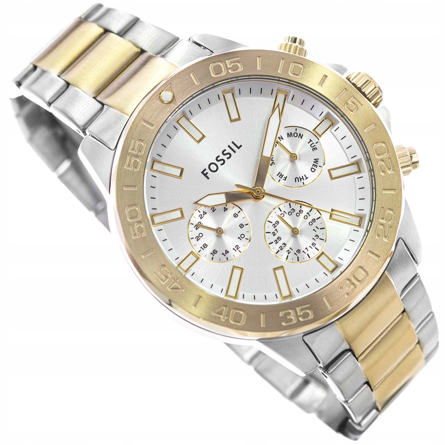 Pánské Hodinky Fossil BQ2707 Bannon Datumovka Elegantní Náramek