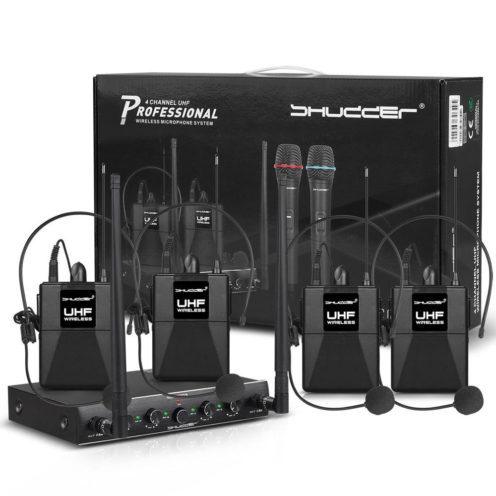 Mikrofony bezprzewodowe SDR1004 mikroport nagłowne Typ mikrofonu nagłowne