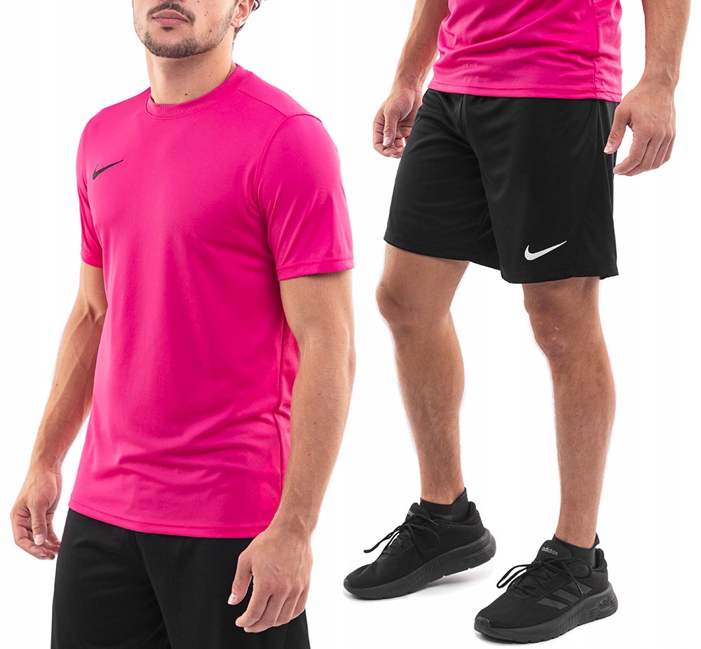 Sportovní oblečení Nike Dry Park Pánský komplet Pohodlné tričko Kraťasy vel. XL