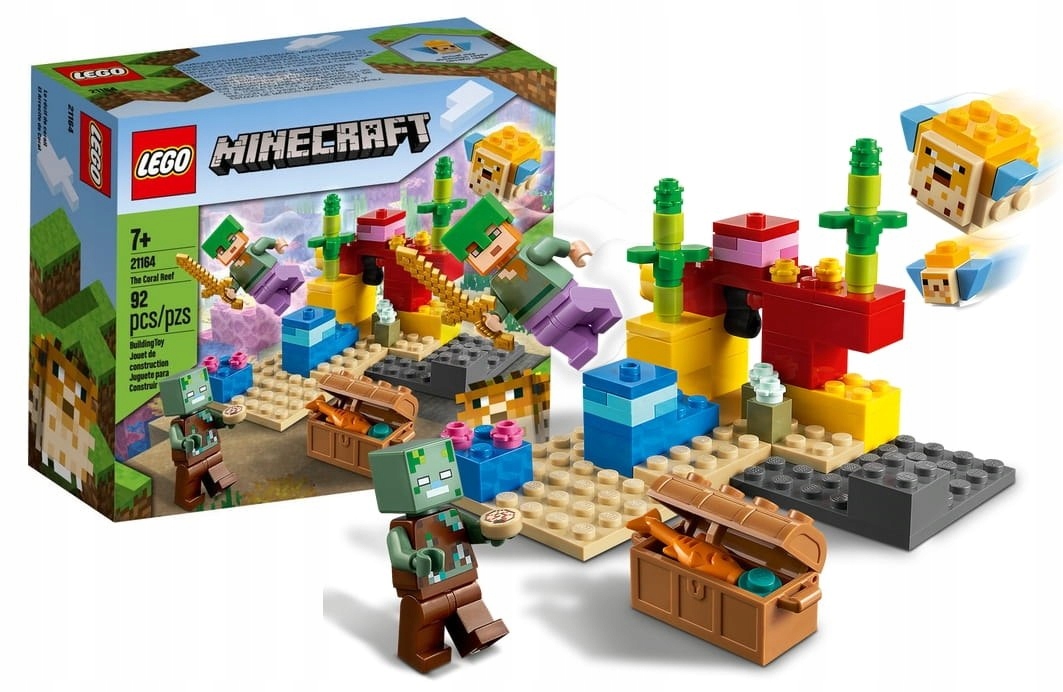 21164 Lego Minecraft Korálový útes