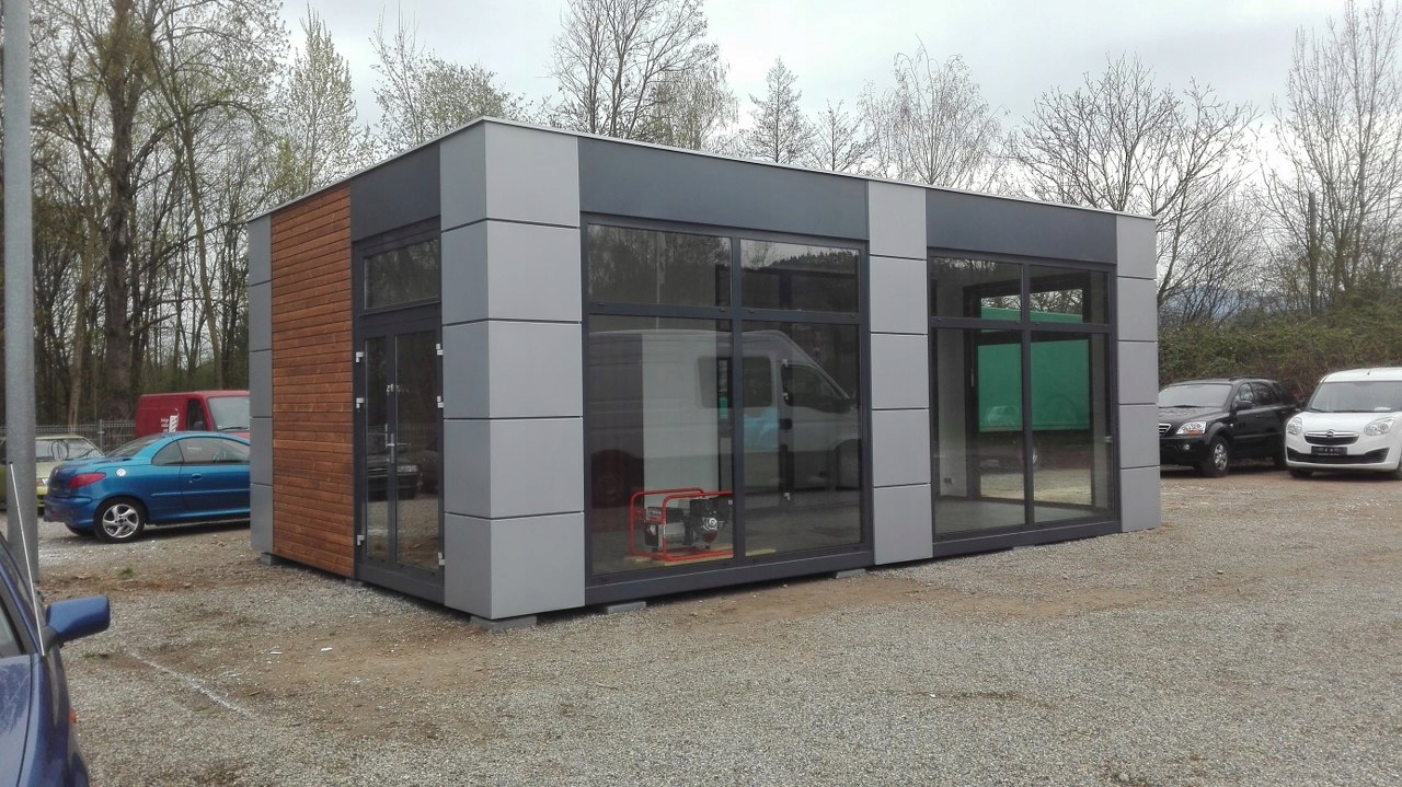 SZYM-BUD Pawilon kiosk kontener handlowy biurowy