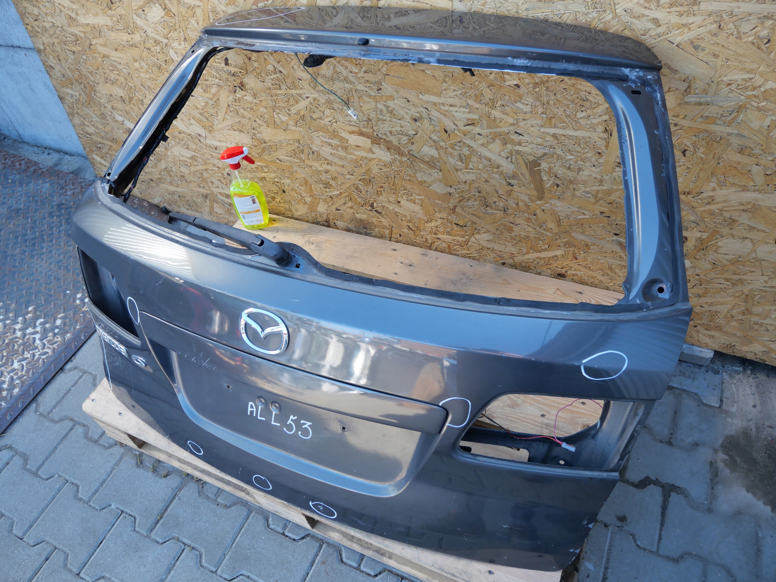 MAZDA 6 and KOMBI trunk door boot rear part rear