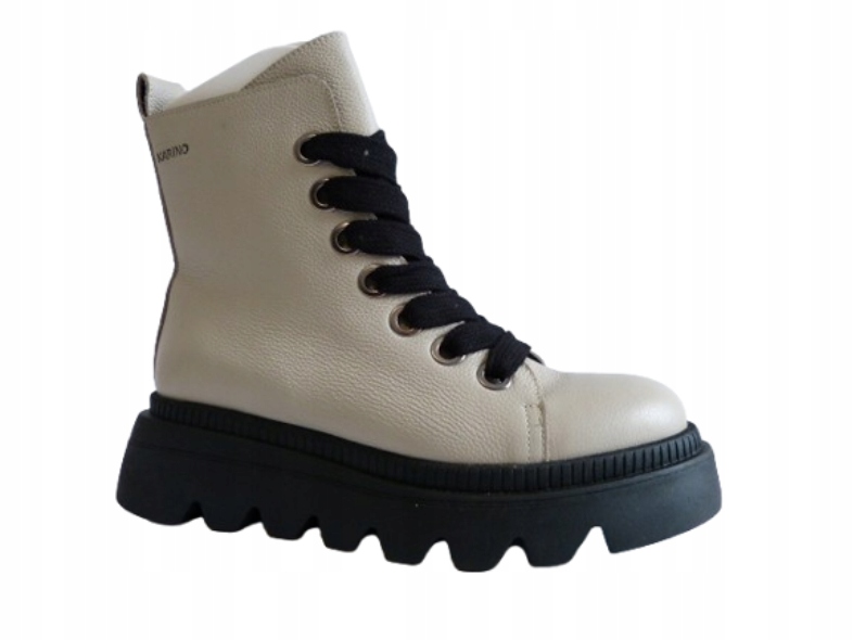 Popel boty kotníkové boty dámské workery zateplené ozdoba Karino 37