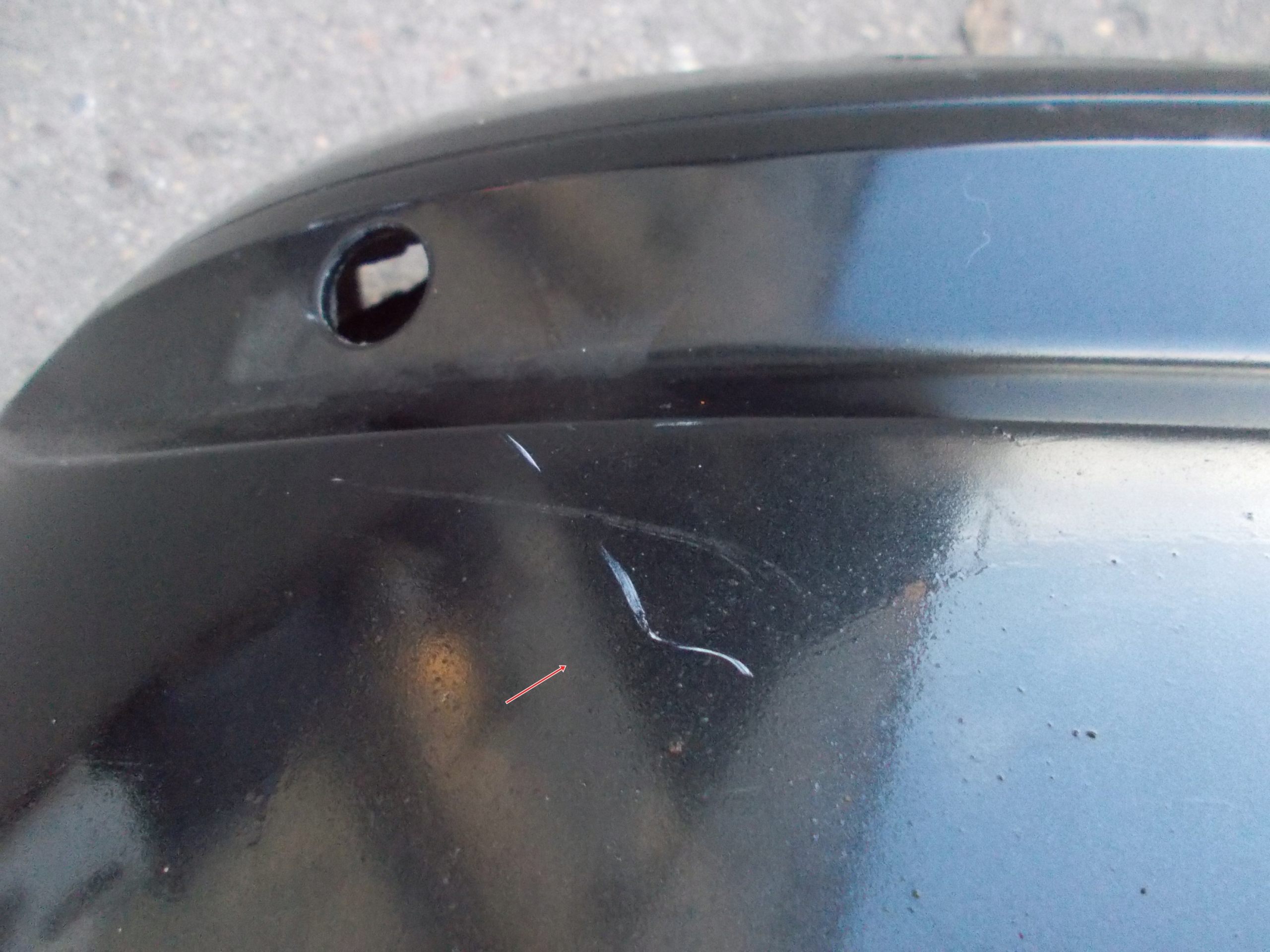 AUDI A3 8P bumper rear part Z PDC LZ9W