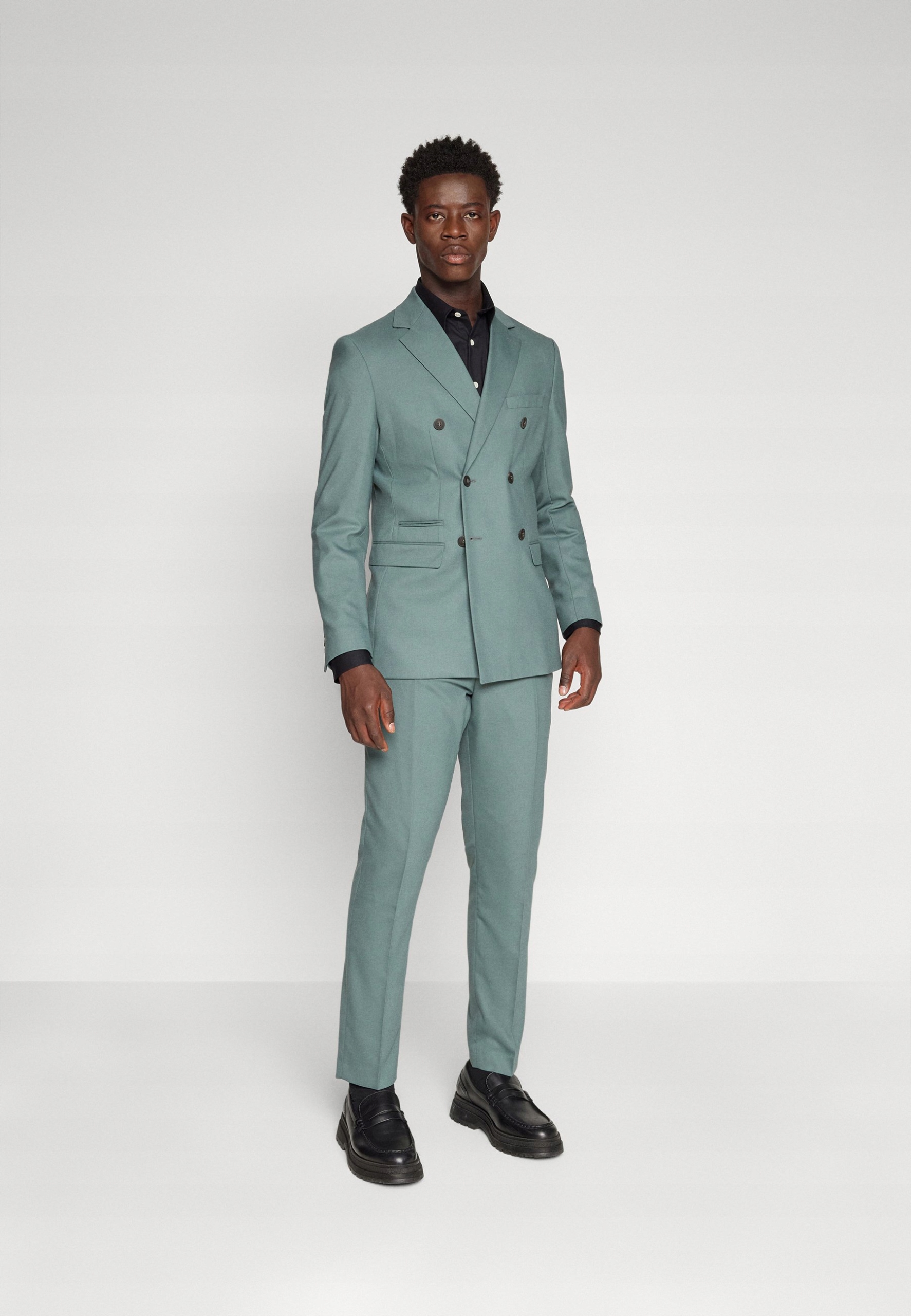 Zelený oblek Selected Homme 46