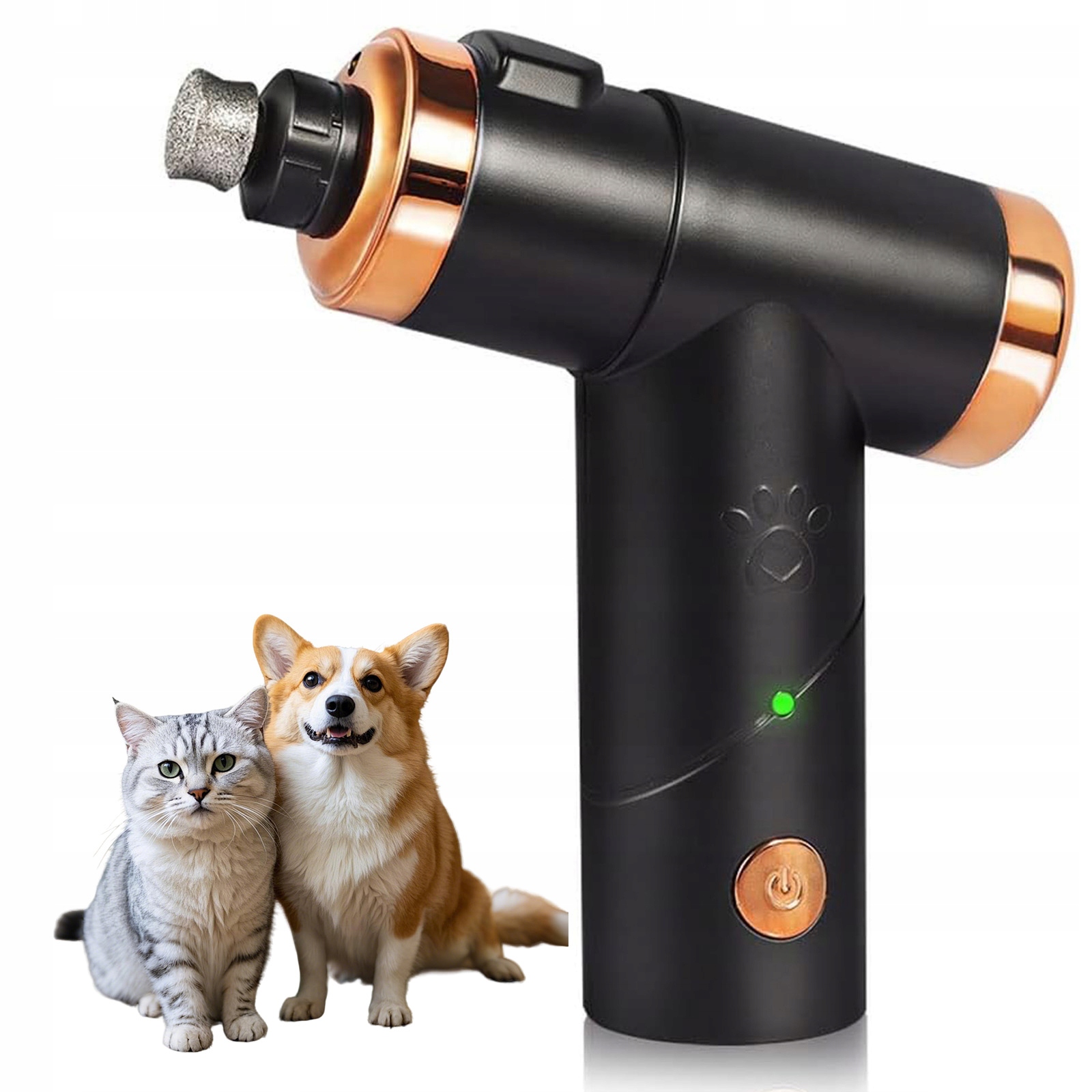 Levně Elektrická Bruska-pilník Pro Stříhání Nehtů Psů A Koček