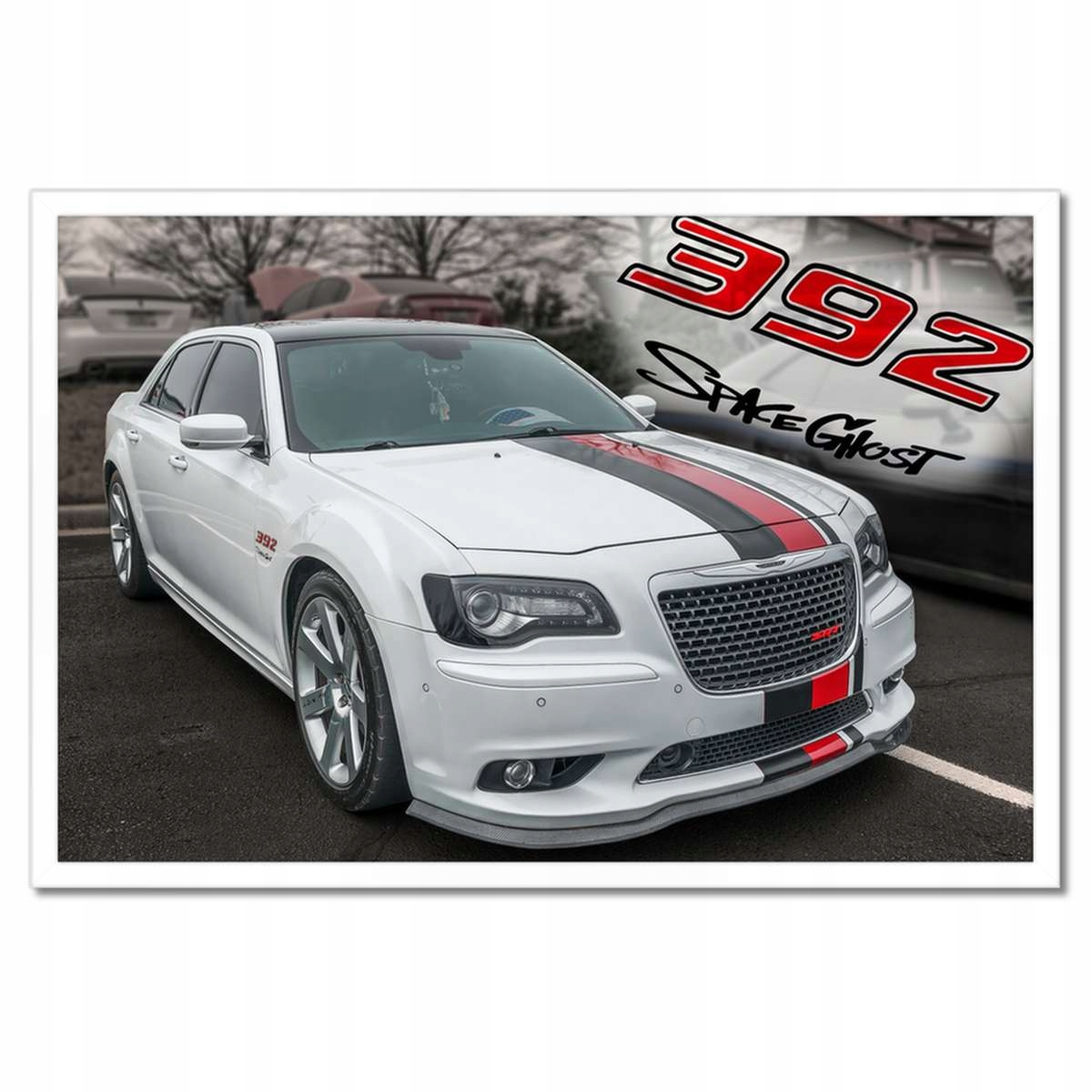 Plakáty v rámu 60x40 6,4 l Chrysler 300 Srt V8