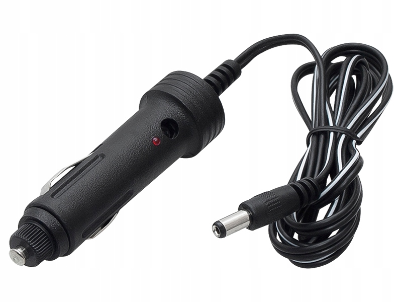 Wtyk Gniazda Zapalniczki przewodem DC 2.1/5.5 cs12