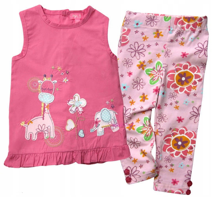 

Minoti * Bluzka Tunika + Legginsy 2-pak MM * 92