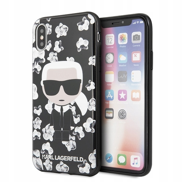 

Etui Karl Lagerfeld Iconic Flower do iPhone Xs / X