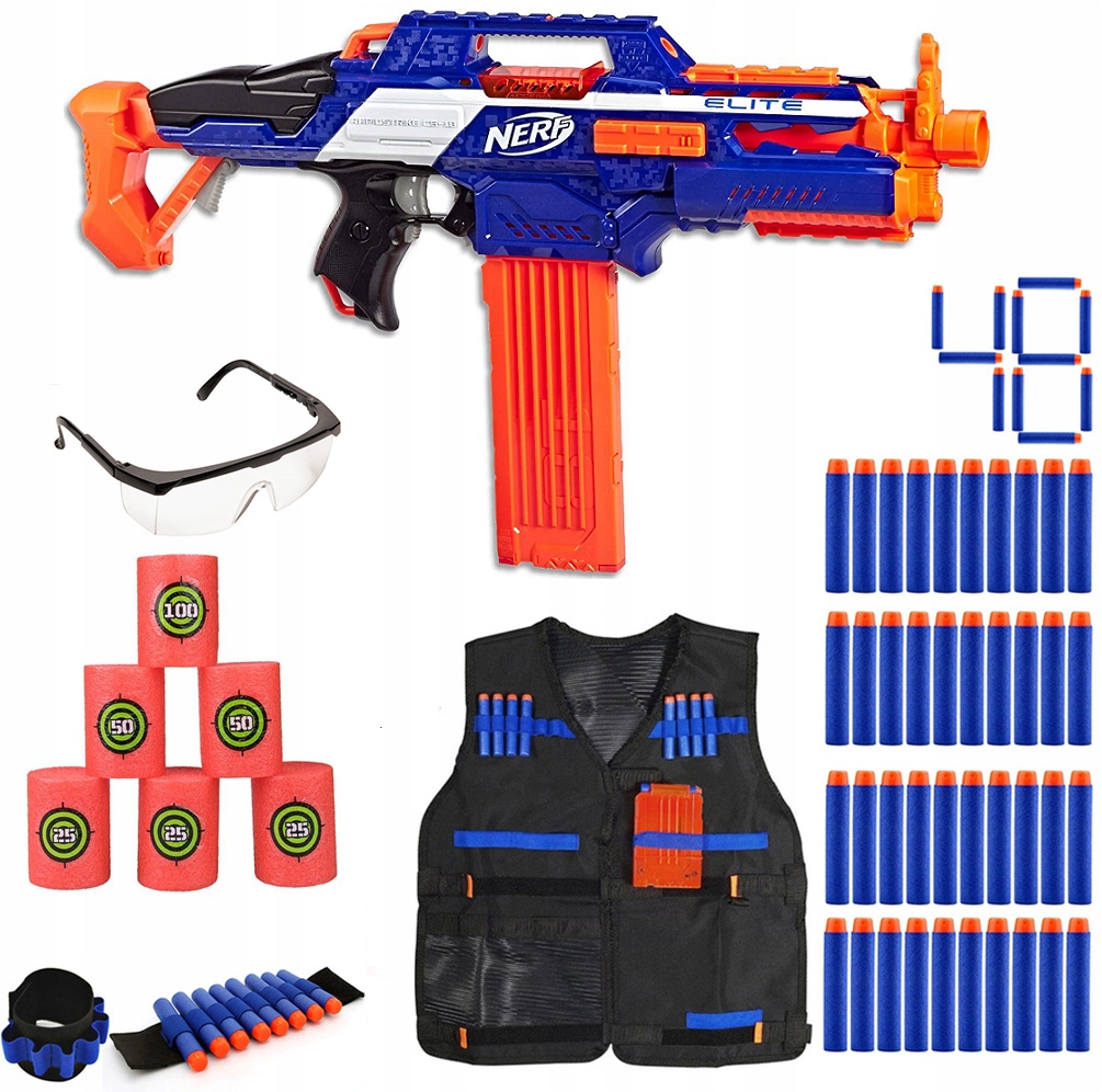 

Nerf N-strike Elite Rapidstrike A3901 + Dodatki