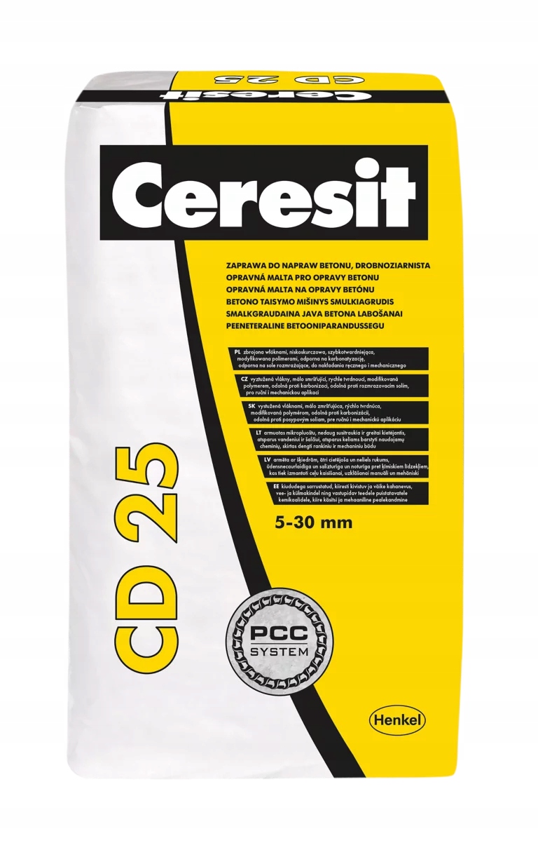 CD25 zaprawa wyrównująca 5-30mm 25kg