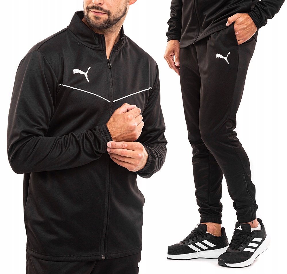 Teplákovka Pánský Komplet Puma Sportovní Tréninkový Mikina a Kalhoty teamRISE, vel. M