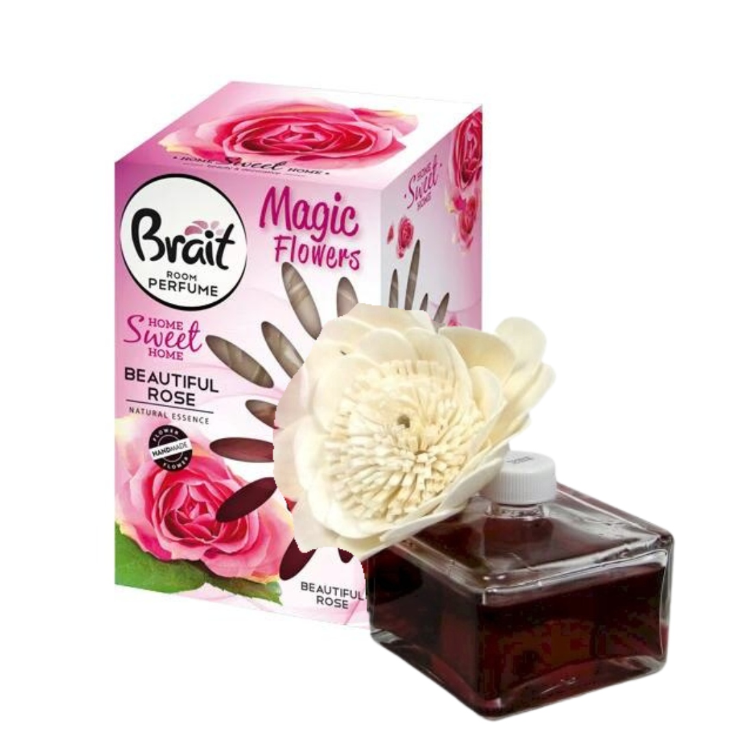 Odświeżacz Pachnące Kwiatki Dekoracyjne BRAIT BEAUTIFUL ROSE 75ml x 3 szt EAN (GTIN) 5908241712193