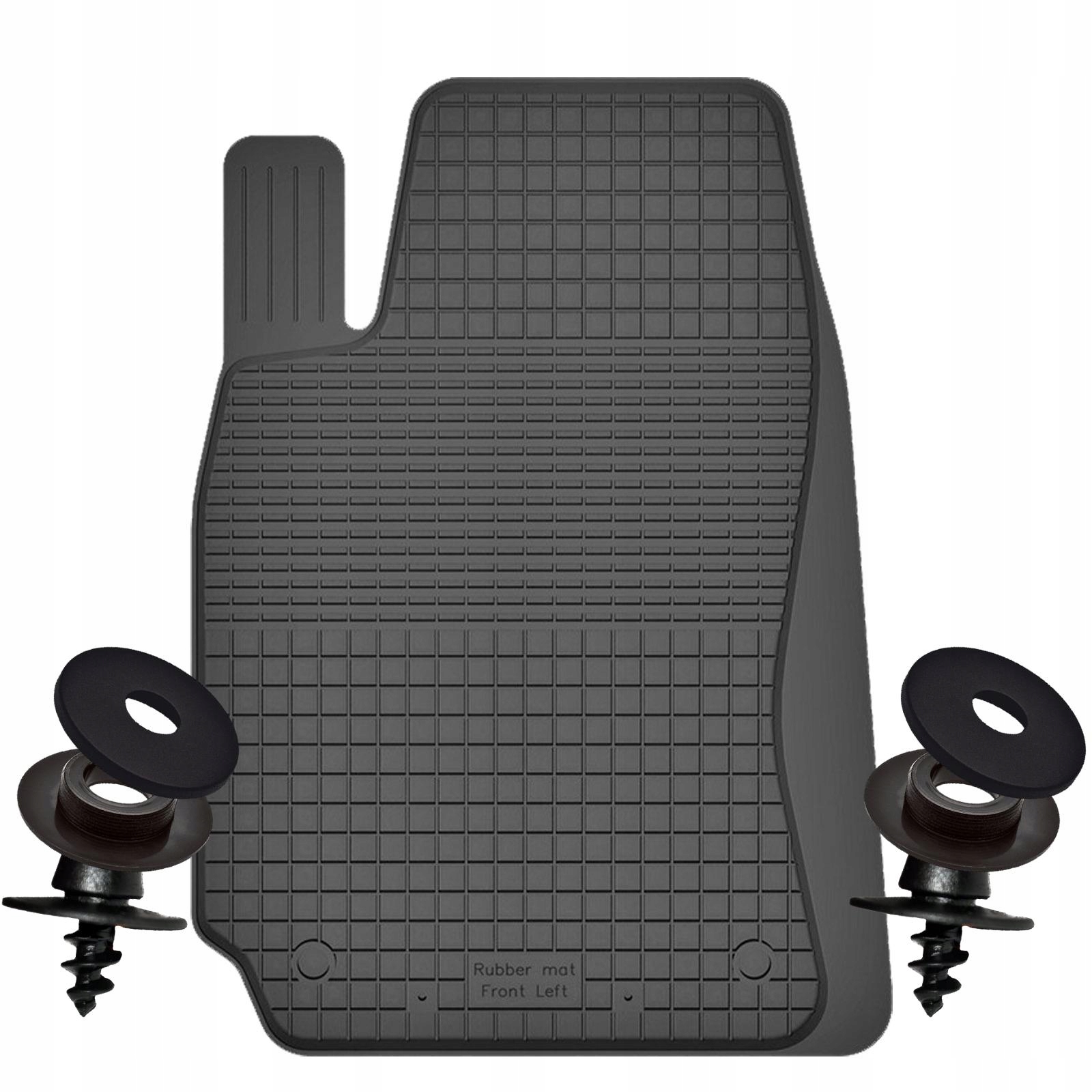 коврик резина TESLA Модель X 2015-2020 2016 + КРЕПЛЕНИЕ