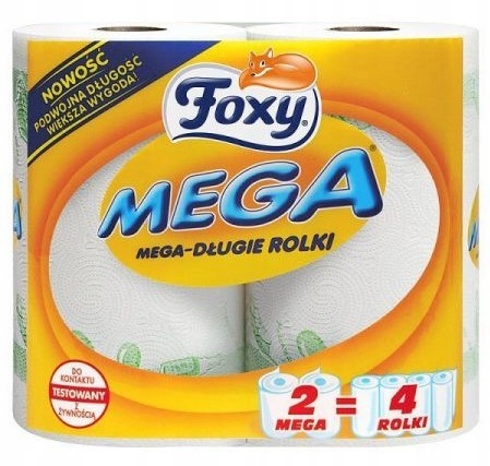 

Foxy ręcznik papierowy kuchenny 2 rolki