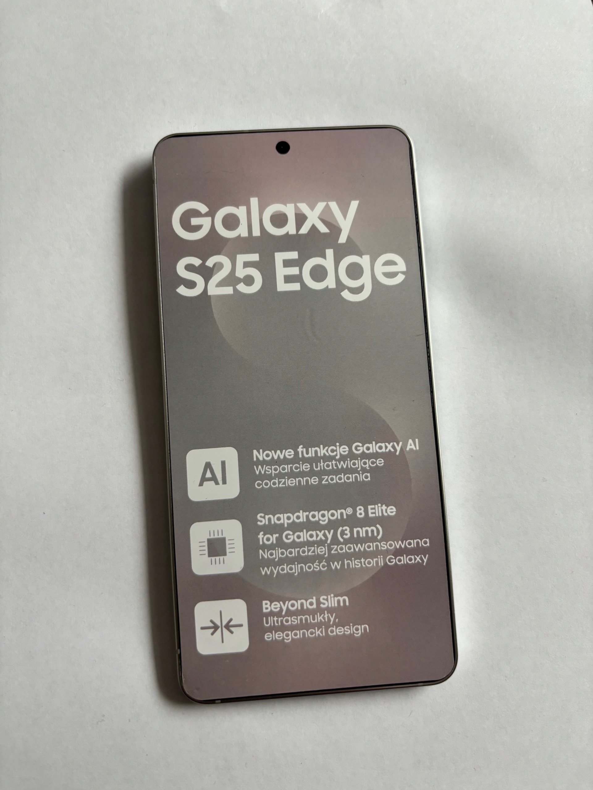 Atrapa telefonu smartfona Samsung Galaxy S25 + Plus