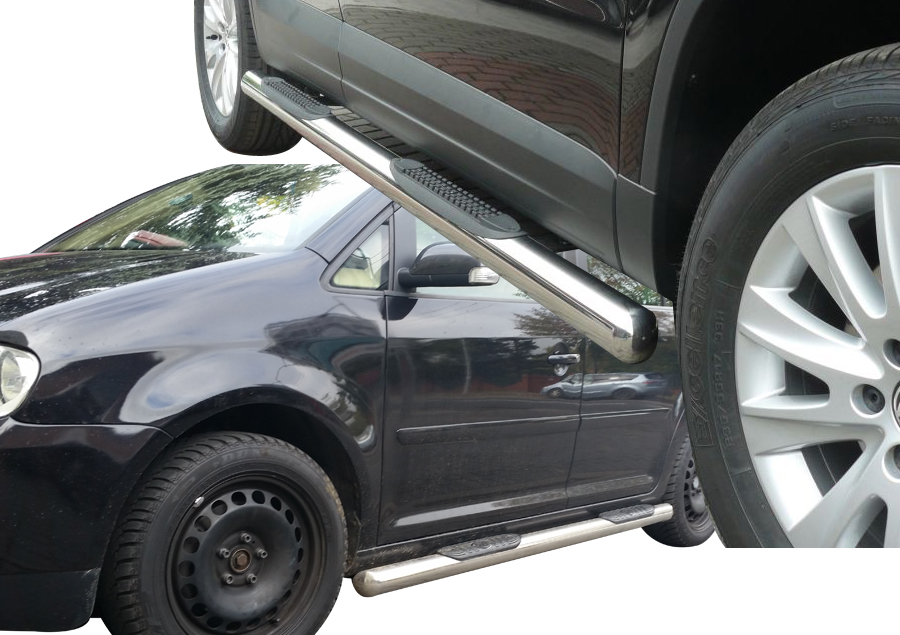 JEEP COMPASS 2007-2015 ORUROWANIE STOPNIE BOCZNE BOKI STAL NIERDZEWNA