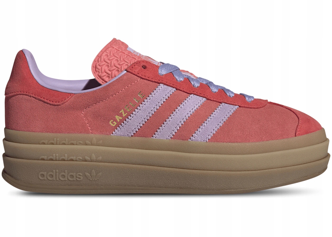 adidas Gazelle Bold červená fialová dámská IH4212 38