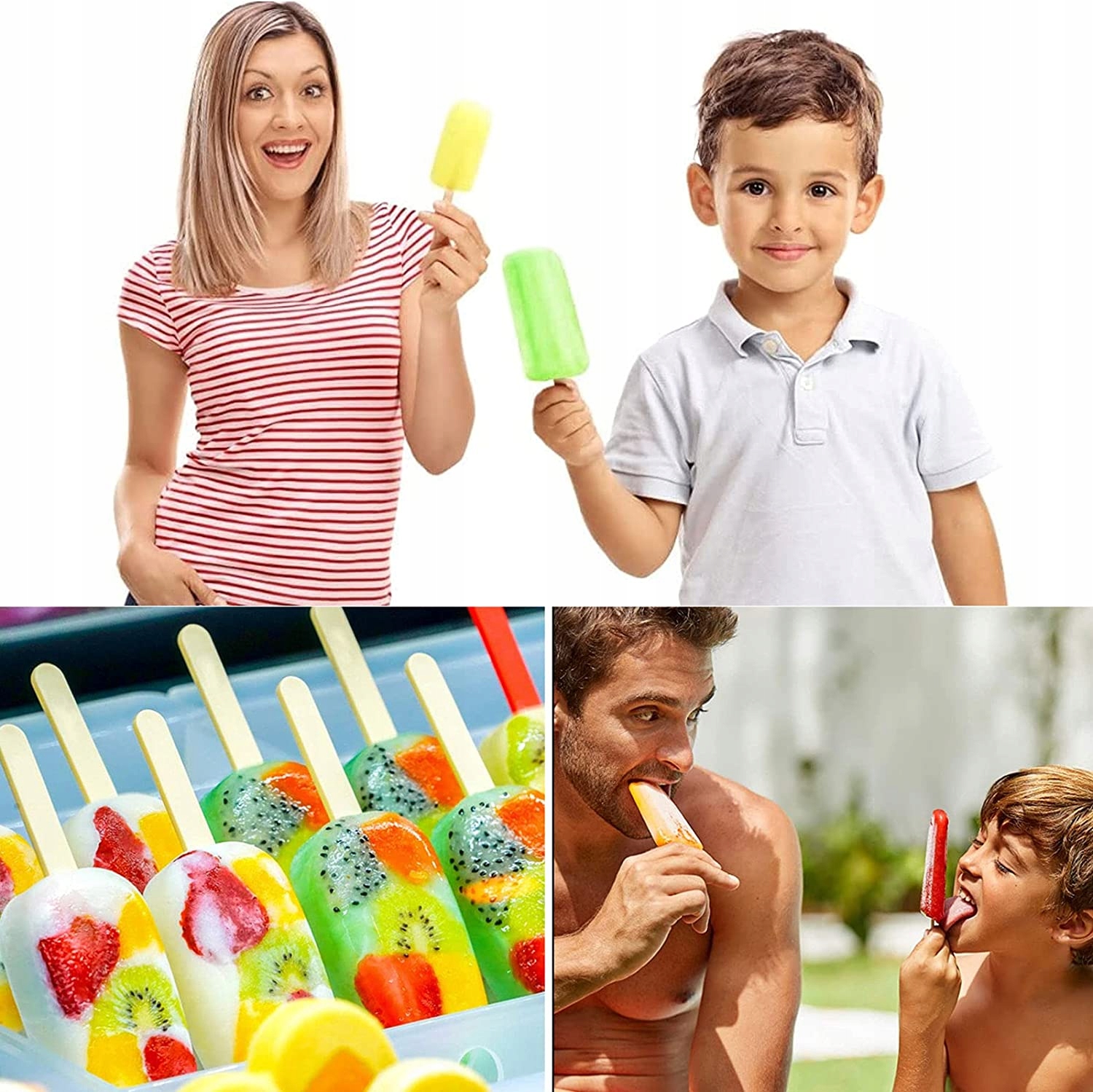 FOREMKI FORMY SILIKONOWA FORMA DO LODÓW NA PATYKU Wysokość 20 mm