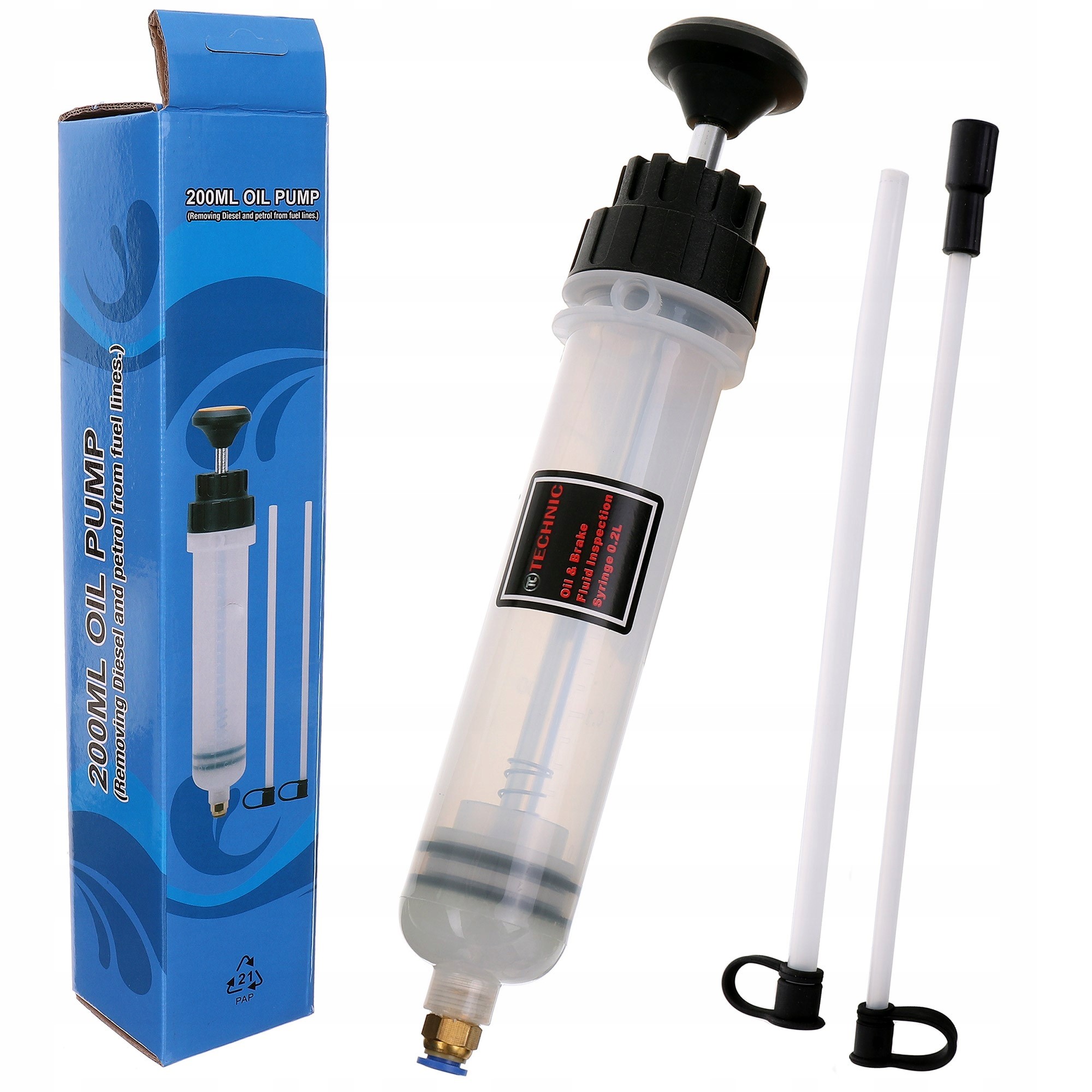 Pompa Odsysarka Strzykawka pompka do Cieczy 200ml