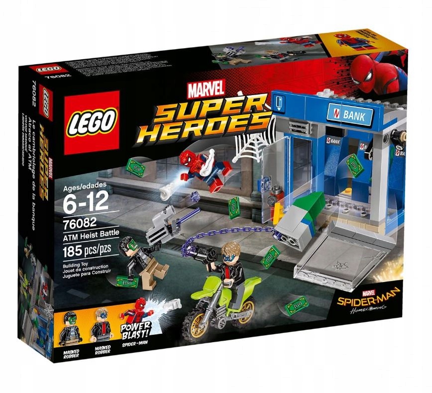

Lego Heroes 76082 Walka o bankomat Marvel