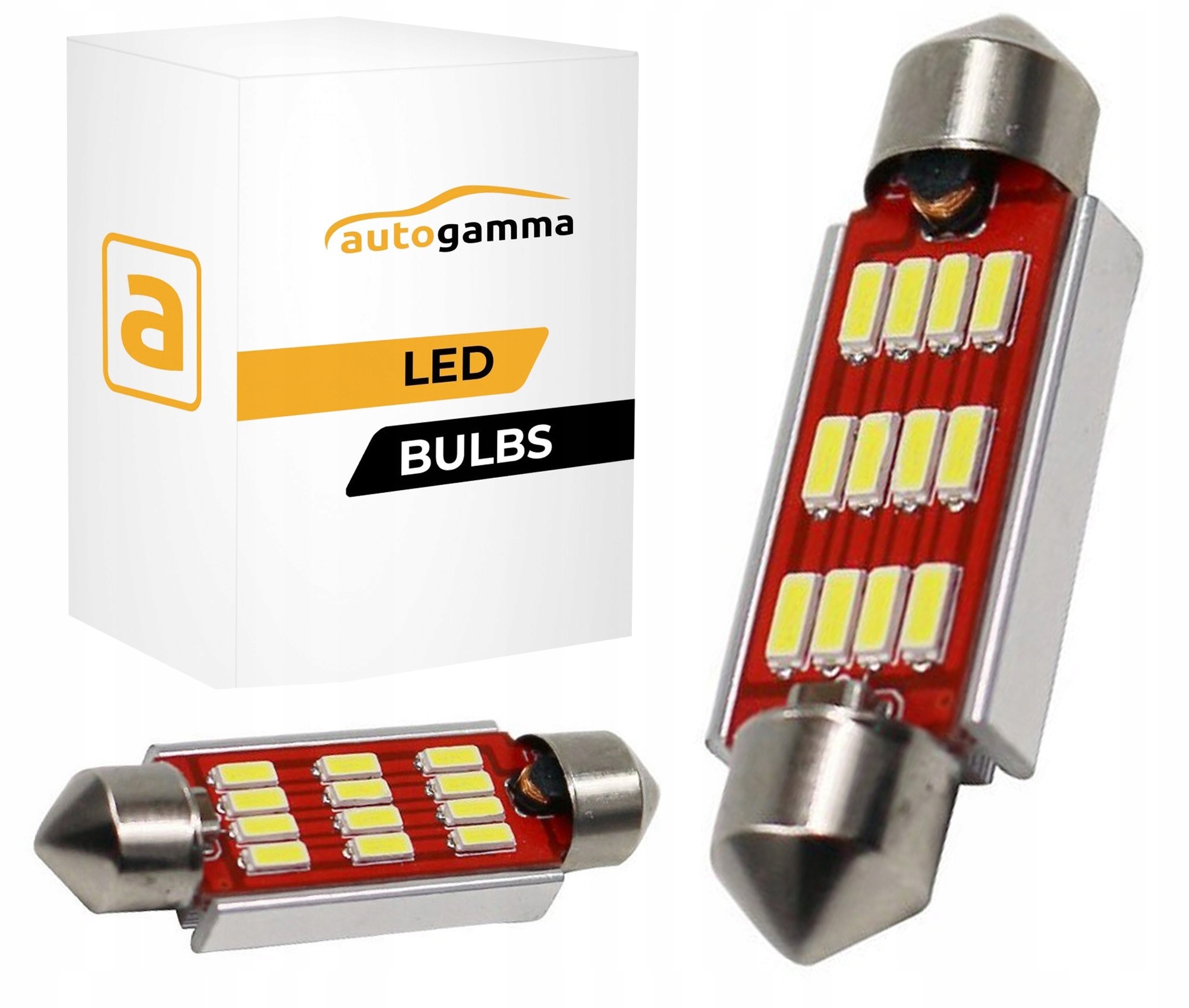 

Żarówka Led C5W 36mm 5w 12 C10W Smd 4014 Canbus