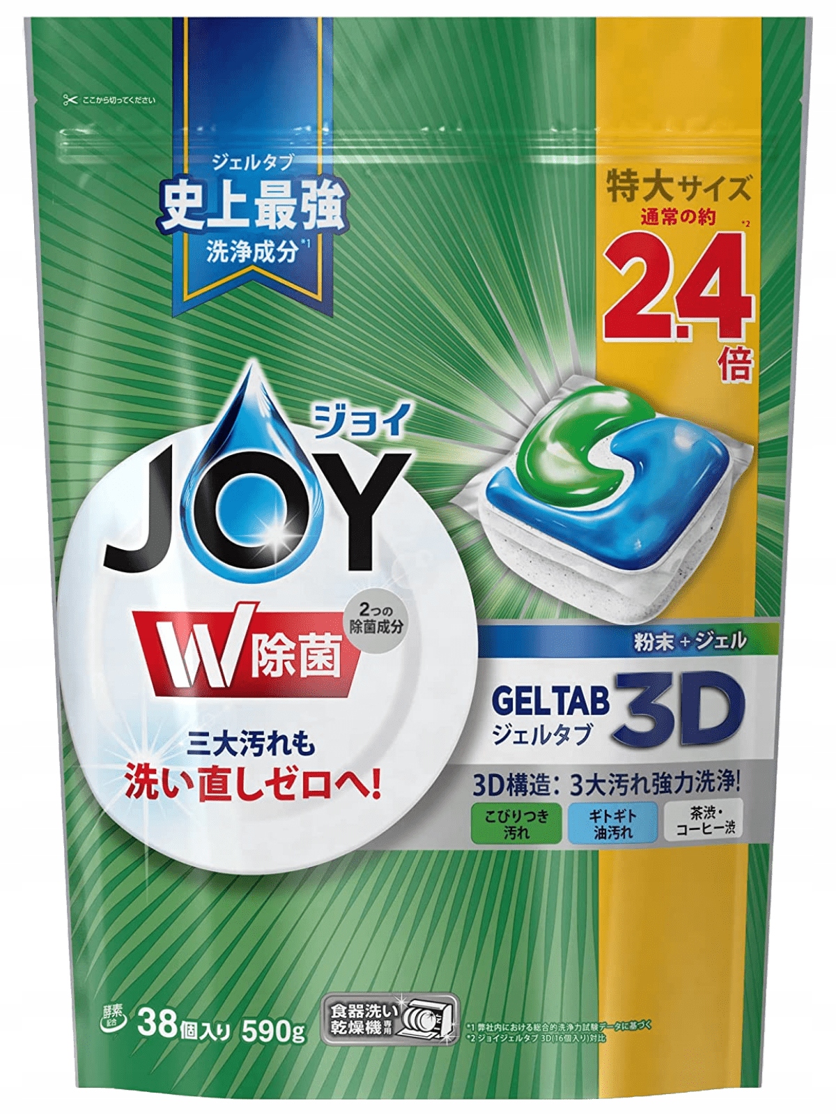 

Joy 3D Kapsułki do Zmywarki 3w1 38szt