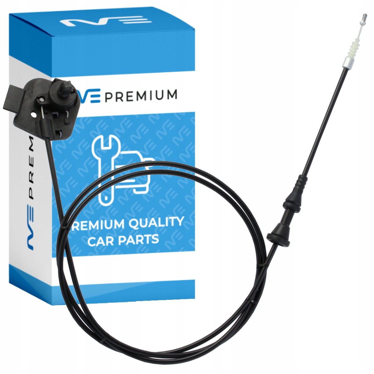 LINKA CIĘGNO RĄCZKA UCHWYT OTWIERANIA MASKI FIAT DOBLO OPEL COMBO 2009-