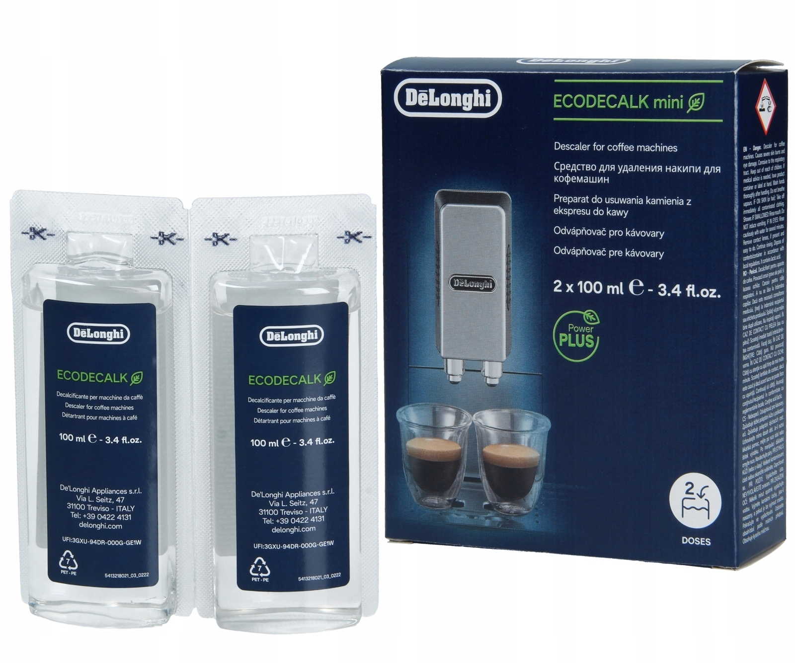 

Odkamieniacz Ekspres Delonghi EcoDecalk Mini 200ML