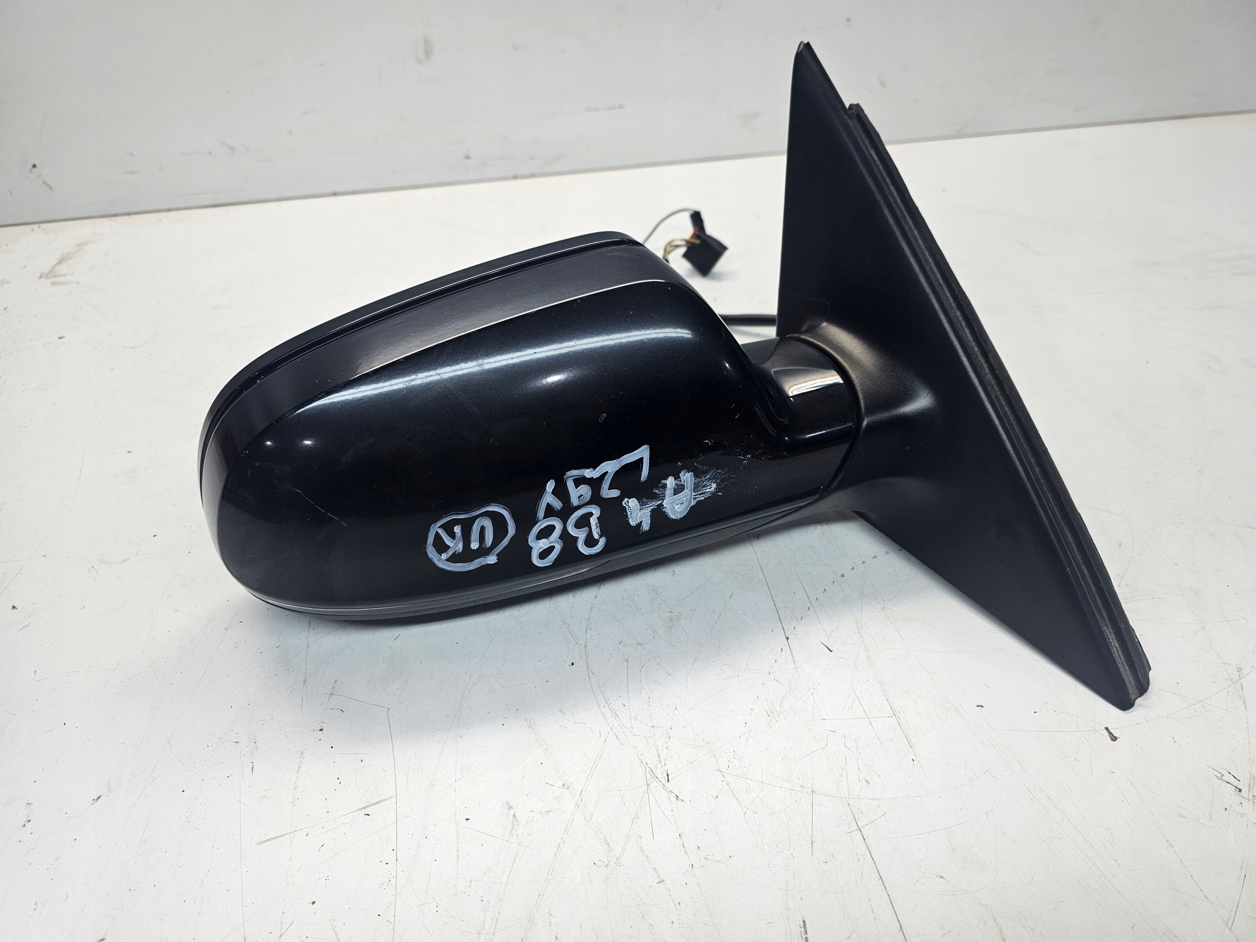 mirror right AUDI A4 B8 LIFT LZ9Y 6+2 PIN UK