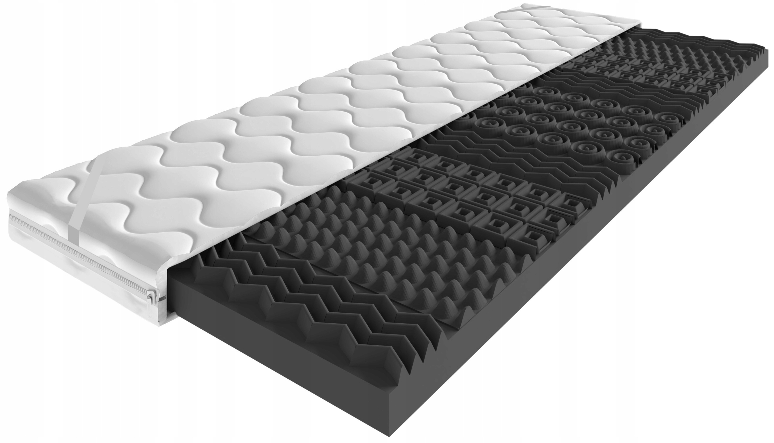 

Materac Masujacy Topper Venerdi Black 180x200x7