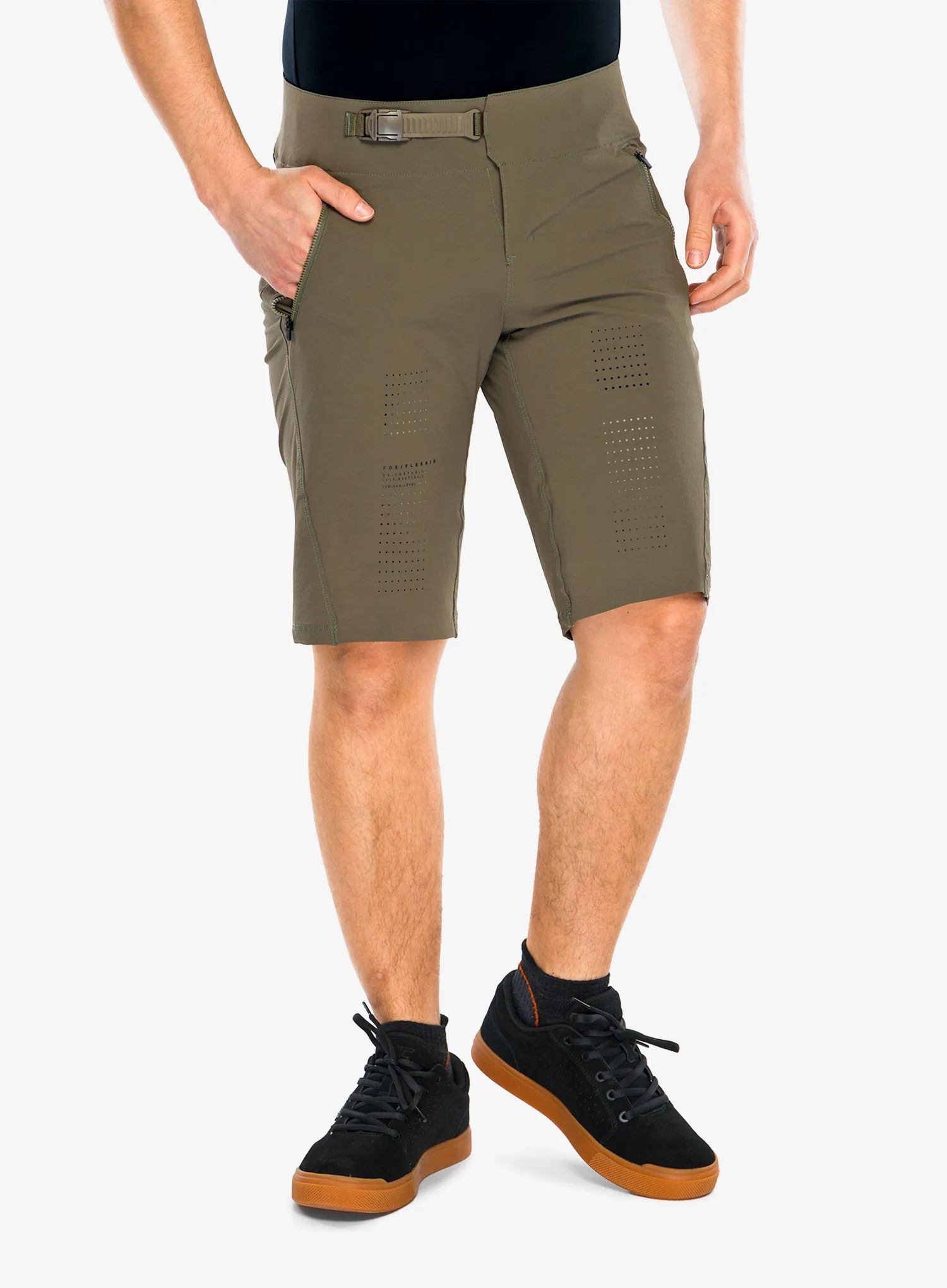 Cyklistické šortky Fox Flexair Short military 30 (M)