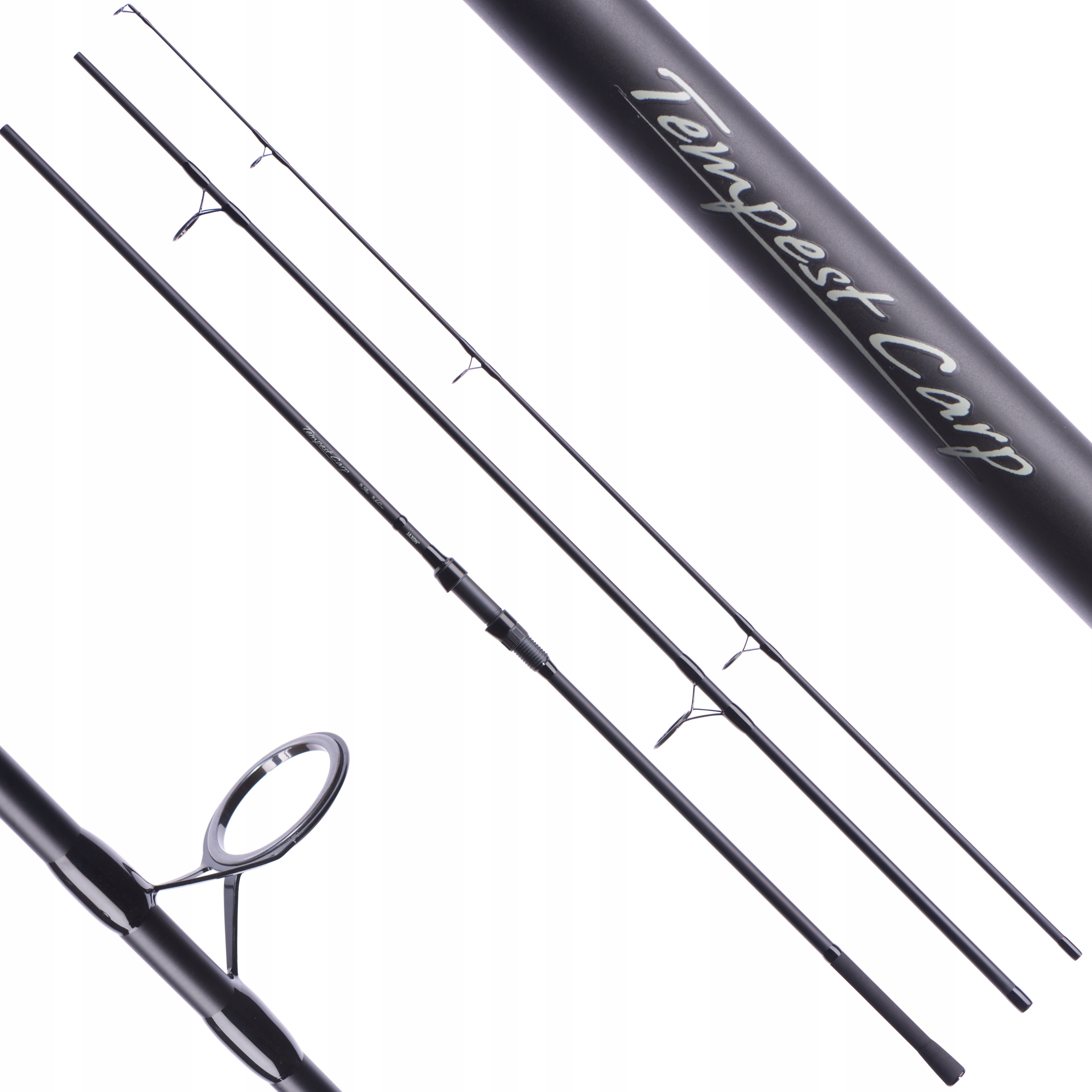 Wędka karpiowa Tempest Carp Węglowa karpiówka Jaxon 3,6m 3,5 Lbs