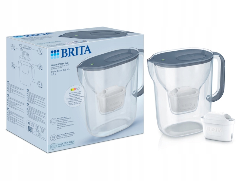 Dzbanek filtrujący Brita Style Essential XL Grafitowy