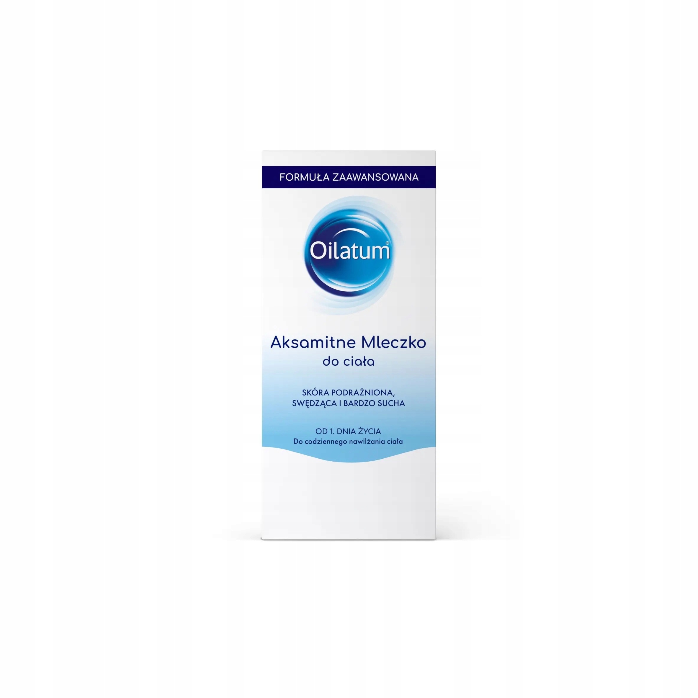 Oilatum Formuła Zaawansowana Aksamitne mleczko emolient, 400 ml Oilatum